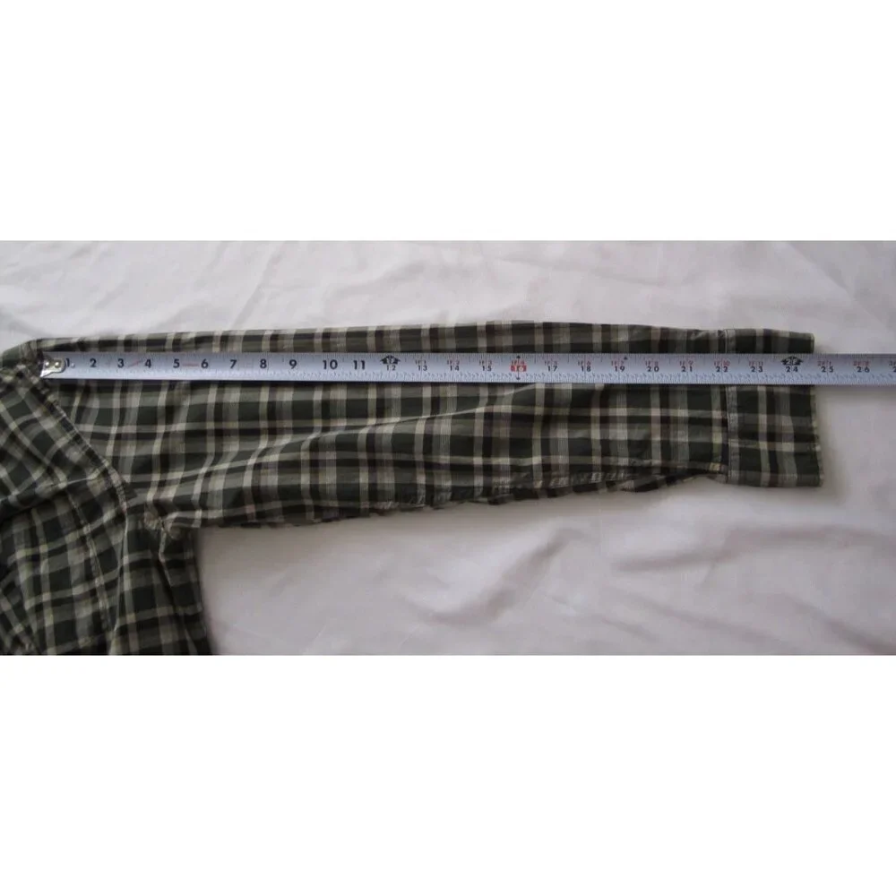 Men's Banana Republic Plaid Button Cotton Long Sleeve Shirt Sz M (MT643)